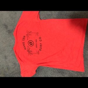 Hang ten surf t-shirt